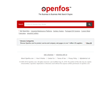 Tablet Screenshot of openfos.com